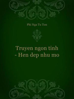 Truyen ngon tinh--Hen dep nhu mo - ebook
